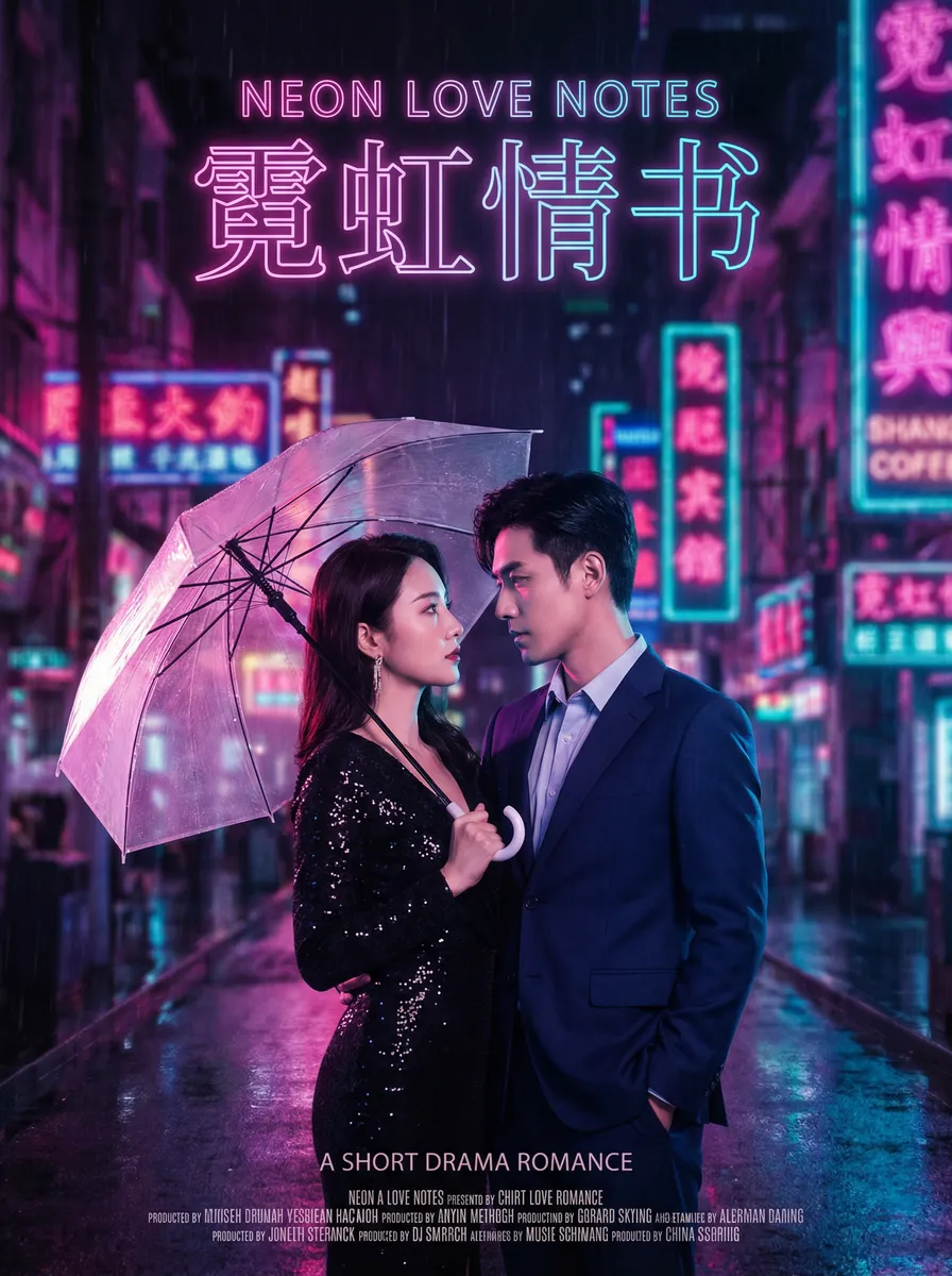 导航在线 热播都市爱情短剧 - 霓虹情书海报